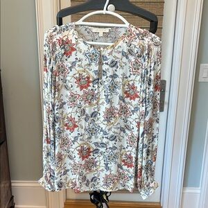 Etcetera Multicolor Floral Blouse